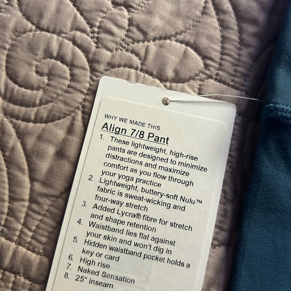 Lululemon 7/8 Pant - Picture 2 of 2